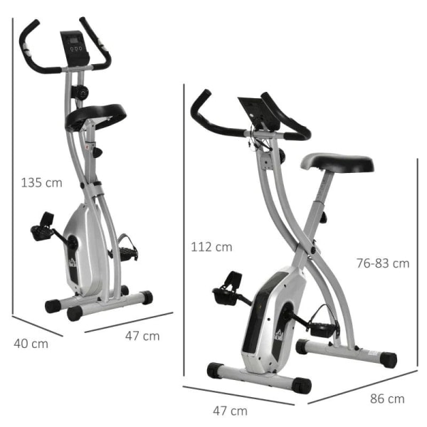 Rootz Home Trainer Motionscykel - Cykeltränare med 8 nivåer - Ju