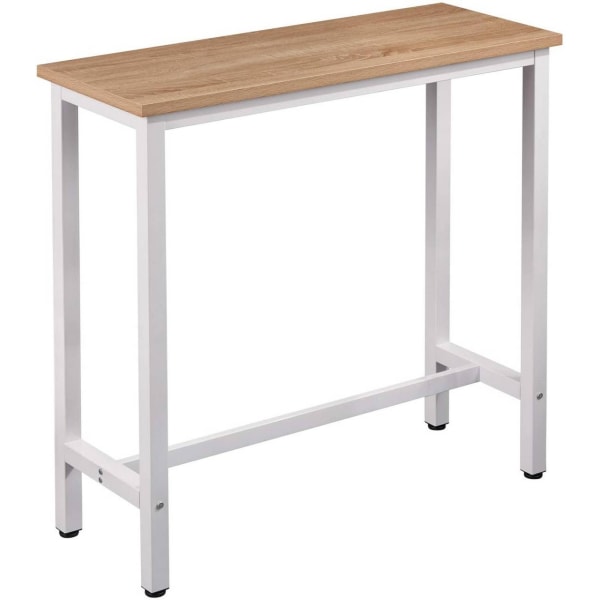 Rootz Modern Barbord - Pubbord - Högt bord - Robust järnstomme - Reptålig - Vattenavvisande - 40cm x 100cm x 100cm