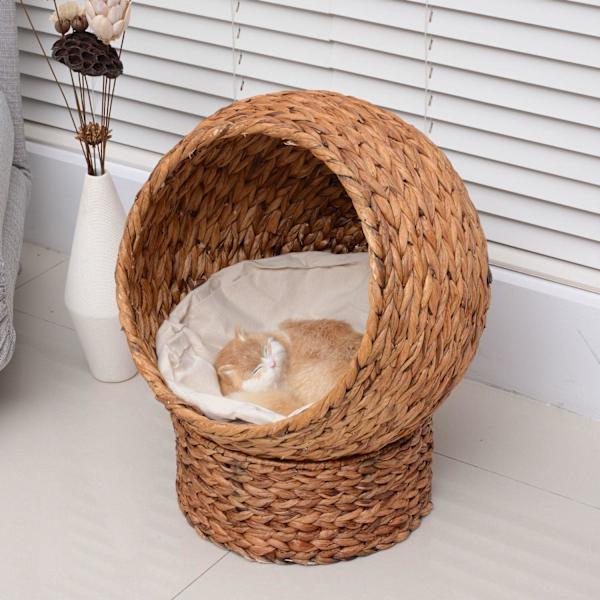 Rootz Cat Cave - Brun - Metal, Bomuld - 16,53 cm x 12,99 cm x 20,47 cm