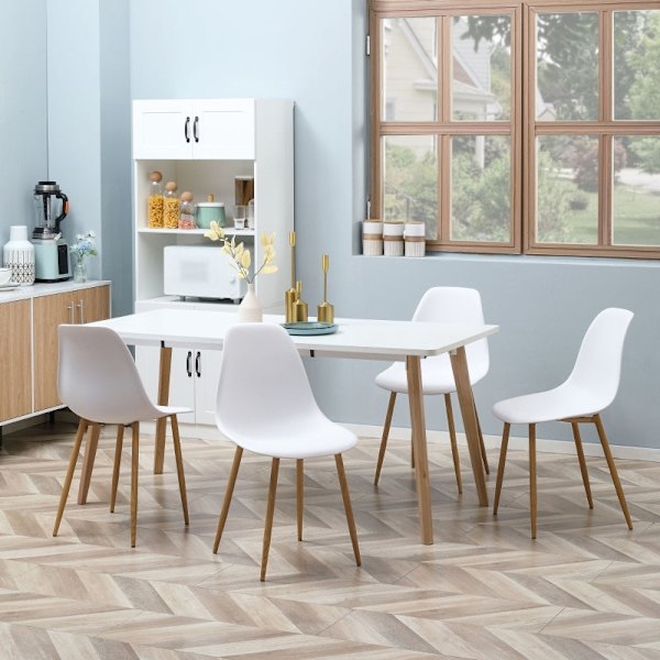 Rootz 4-delad modern matstolsset - Köksstolar - Matsalsstolar - Ergonomisk komfort - 45cm x 52cm x 85,5cm