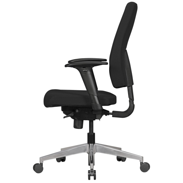 Rootz-toimistotuoli - Kääntötuoli - Korkeussäädettävä - Ergonominen ristiselän tuki - Mukava pehmuste - Säädettävät käsinojat - 101cm-119cm x 63cm x 4