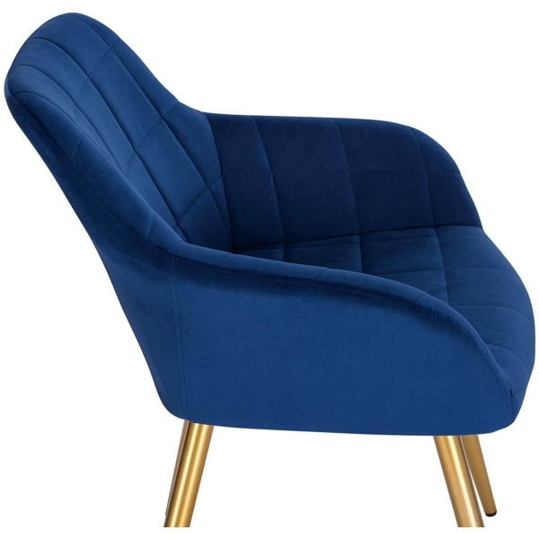 Rootz 4 Velvet-ruokailutuolin setti - Tyylikkäät tuolit - Mukavat istuimet - Ylellinen verhoilu - Kestävä rakenne - 43 cm x 55 cm x 81 cm
