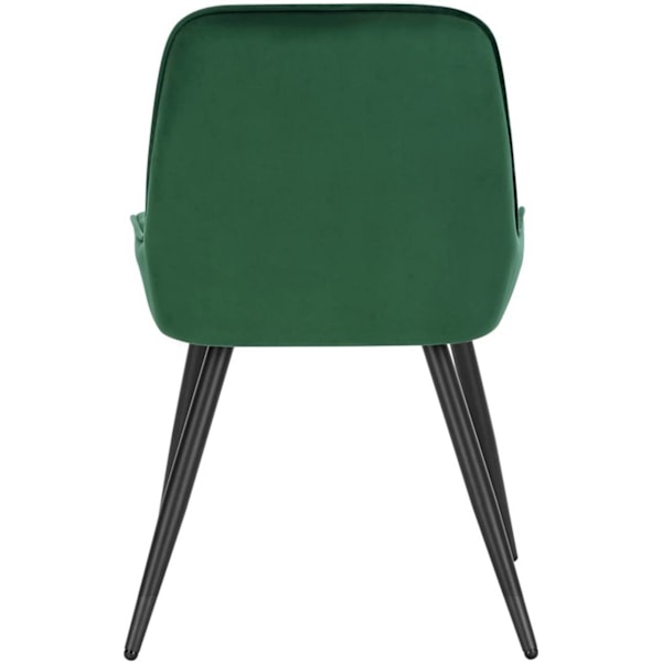 Rootz matstolsset - Stoppade stolar - Köksstol - Sammetsöverdrag - Ergonomisk design - 38cm x 43cm - 81,5cm x 47cm - Lastkapacitet 120kg