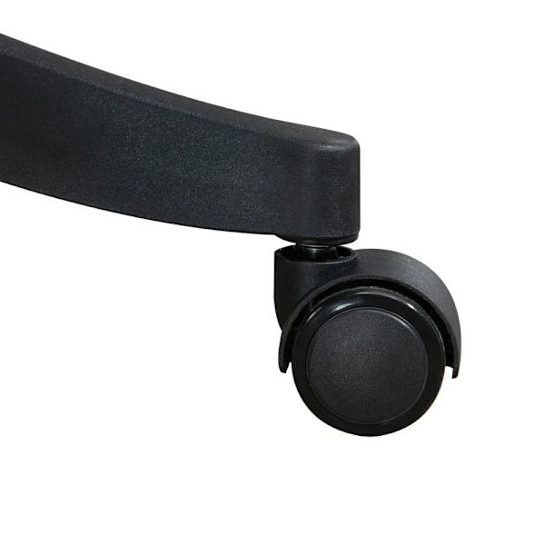 Rootz Kontorsstol - Datorstol - Avslappningsstol - 1 Nackstöd - Fällbara armstöd - Svart - 62cm x 58cm x 133cm