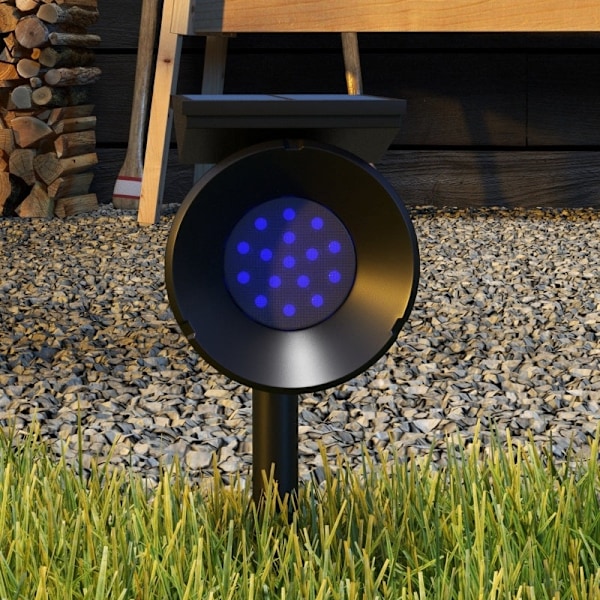 Rootz Solar Lights Paket med 2 - Trädgårdslampor - Utomhusbelysn