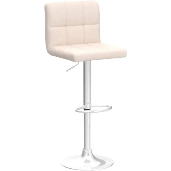 Rootz Justerbar Barstol - Bordskammel - Drejestol - Ergonomisk design - Høj holdbarhed - Gulvbeskyttelse - 92cm-114cm x 60cm-82cm