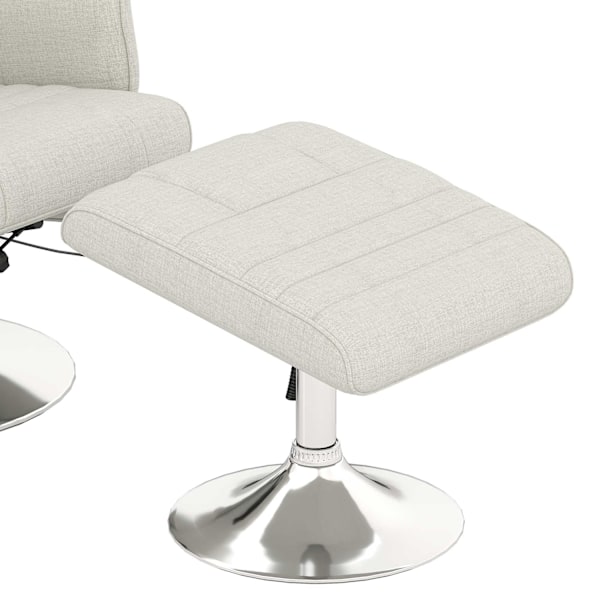 Rootz -massagestol med afføring - hvilestol - afslapningsstol - 8 -punkts vibration - 78 cm x 95 cm x 88 cm