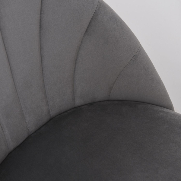 Rootz spisestuestolesæt - Grå, Sort - Polyester, Metal - 19,68 cm x 21,25 cm x 31,1 cm