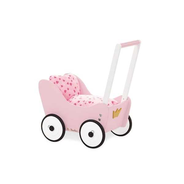 Rootz-nukkevaunut Prinzessin Lea - Lelurattaat - Baby Buggy - Säädettävä kahva - 55cm x 35cm x 58cm