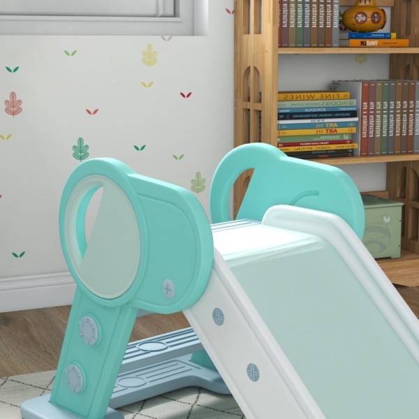Rootz Toddler Folde Indendørs Rutsjebane - Børne Rutsjebane - Børne Indendørs Rutsjebane - Sikker klatring - Skånsom glidning - Pladsbesparende design
