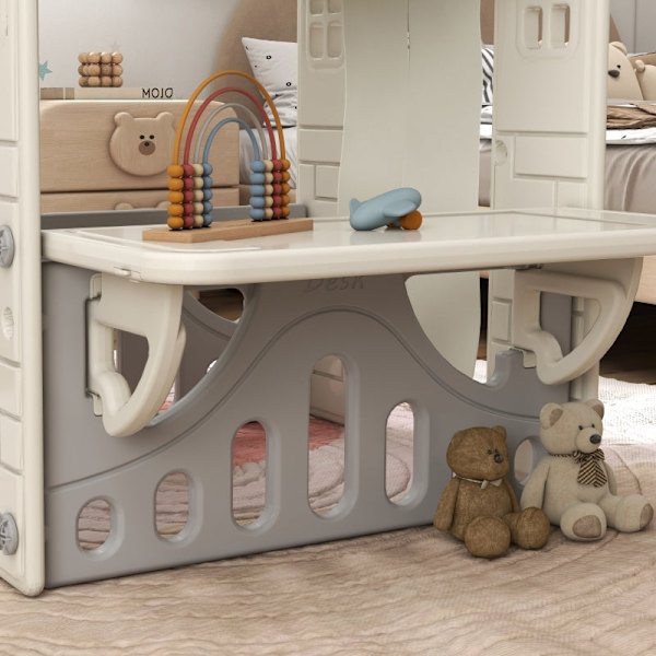Rootz Kids Playhouse - Legetelt til børn - Indendørs Legehus - HDPE Materiale - 108cm x 80cm x 111cm
