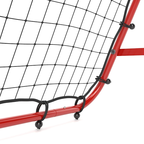 Rootz Folding Soccer Rebounder - Fotbollstränare - Handbollsnät - Förbättrar bollkontroll - 100L x 95W x 90H cm