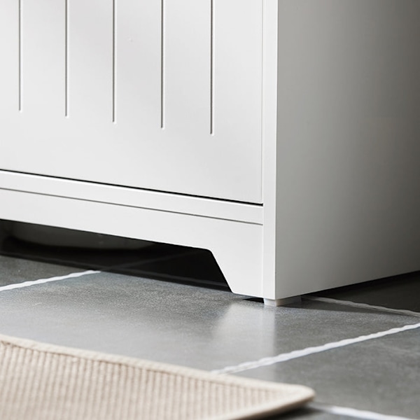 Rootz Vask Underskab - Badeværelsesskab - Håndvaskstativ - Fugtbestandig - Nem montering - MDF Konstruktion - 60cm x 60cm x 30cm
