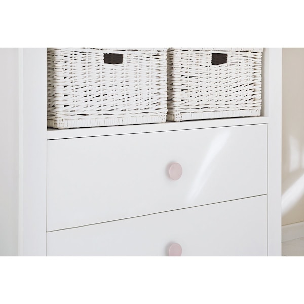 Rootz Florentina Nursery Set - Cot Bed - Wide skiftende enhed - Alsidig opbevaring - 146 cm x 76 cm x 85 cm COT -målinger