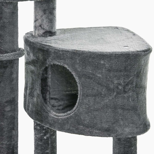 Rootz Kradsestolpe - Grå - Spånplade, Sisal, Fiannel - 21,65 cm