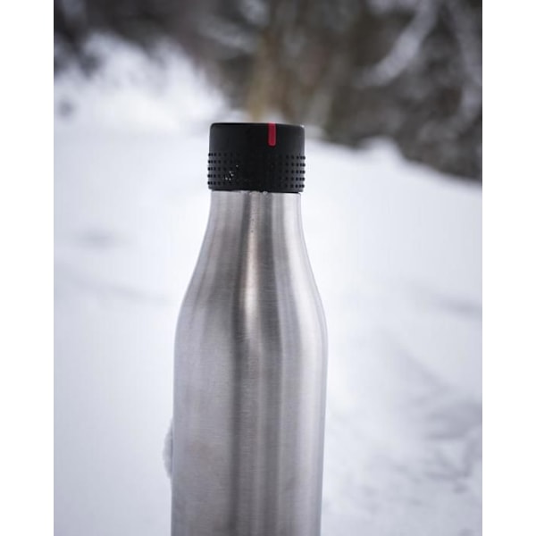 Flaska - BOTTLE UP - Metallisk Argent - 750ml - Metall - Elegant Pengar
