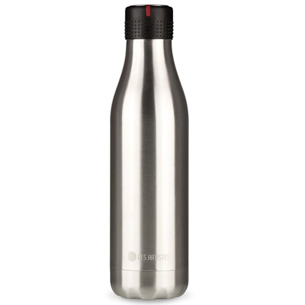 Pullo - PULLAA KASSIIN - Metalliharmaa - 750ml - Metalli - Tyylikäs Pengar