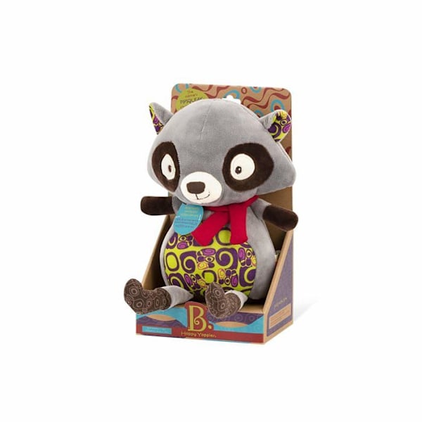 B.Toys - Talking Raccoon - LITEN DAG Grå