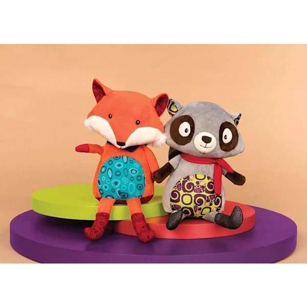 B.Toys - Puhelinketun pesukarhu - Pieni päivä Grå