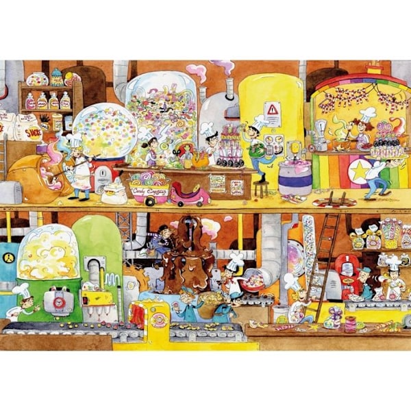 Puzzle Michele Wilson - Puinen palapeli 100 kappaletta MAKEISFABRIKKA - Monivärinen Flerfärgad