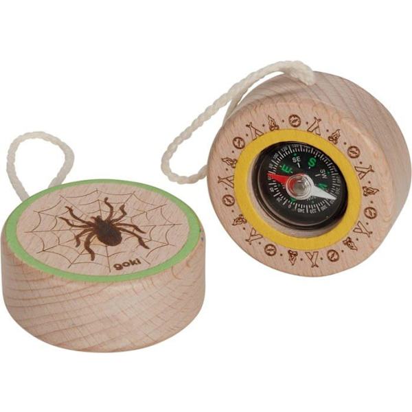 Goki hämähäkkikartta Beige