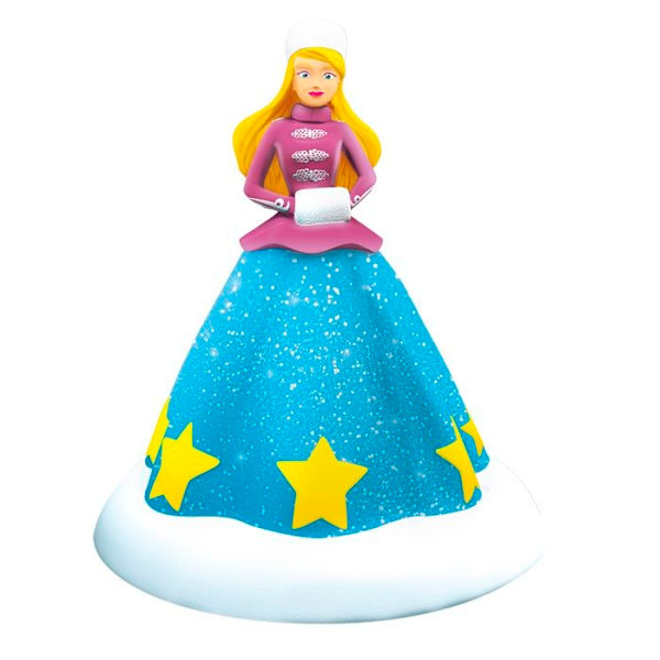 Muottisarja Mun Prinssit - MAKO MOULAGES - 5 muottia - Helmiäispinnoite ja kimallemaali Vaaleanpunainen