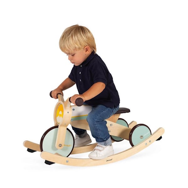 Trehjulig 2 i 1 Vippcykel Flerfärgad