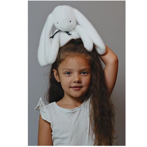 Le Lapin Meloe 37cm - Hvid MA0240 Vit