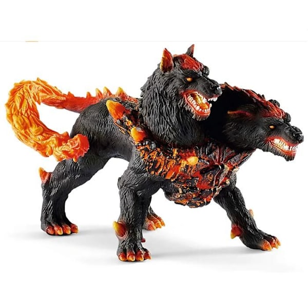 Lava Cerberus figur, barn, 7 år och uppåt, SCHLEICH 42451 Eldrador Creator