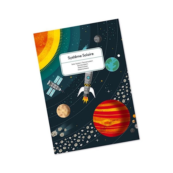 Janod Solar System 100 bitars pussel - För barn från 5 år och uppåt