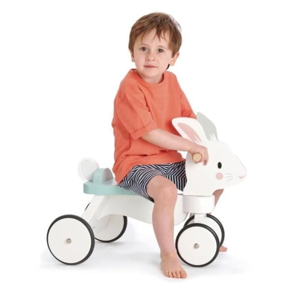 4-Wheel Balance Bike Junior White - Tender Leaf Toys - Loopfiets