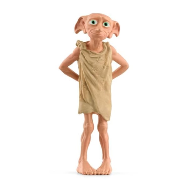 Dobby, figur från Harry Potter®-universumet, 13985, för barn från 6 år och uppåt, 3,5 x 3 x 8 cm - Schleich WIZARDING WORLD Flerfärgad