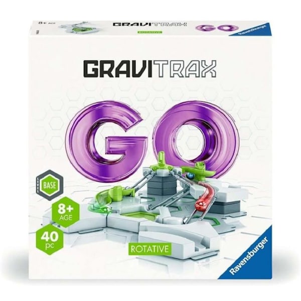 Byggset - Ravensburger - Gravitrax - Roterande - 40 bitar - För barn från 8 år och uppåt Vit