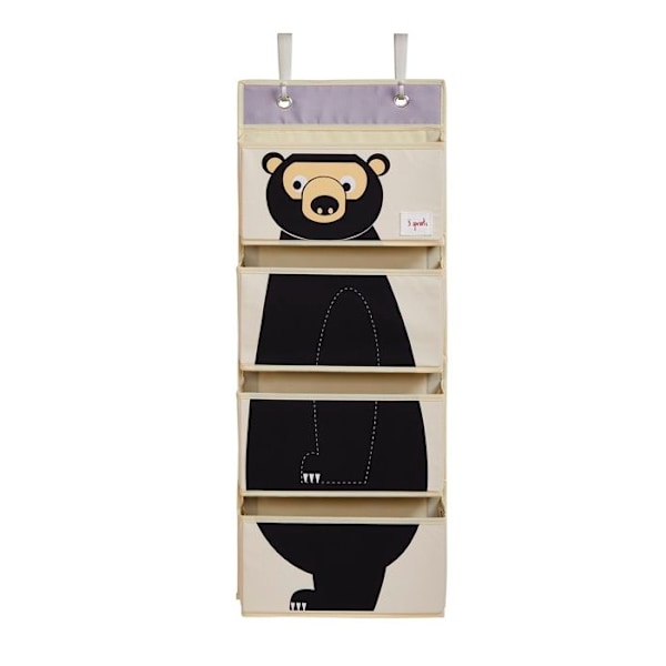 Seinähyllykarhu - 3 SPROUTS - Seinähylly - Musta - Lapsi - Unisex Svart