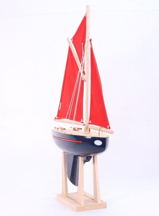 Maison Tirot - Sejlbåd Saint Germain II 30cm - TIROT Blå