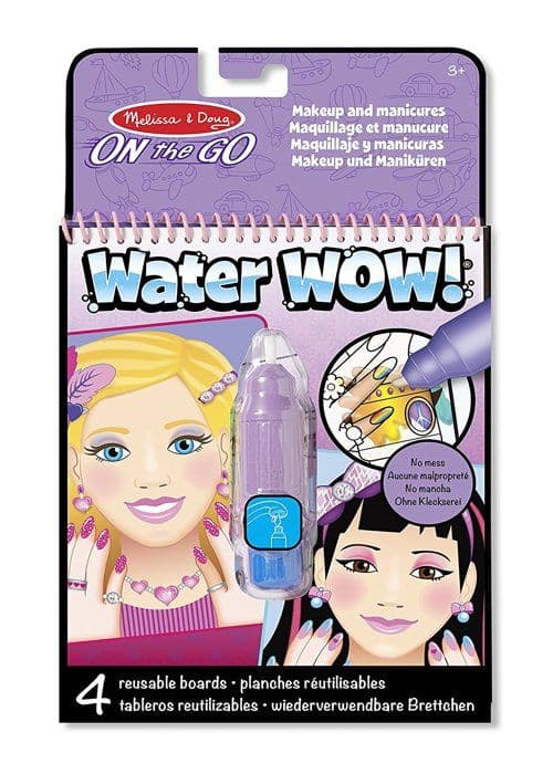 Melissa & Doug - Water Wow! Makeup og Manicure Rosa