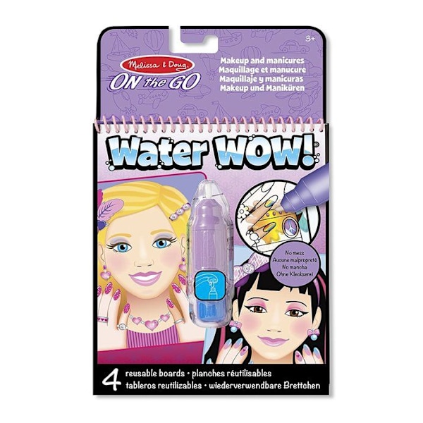 Melissa & Doug - Water Wow! Smink och manikyr Rosa