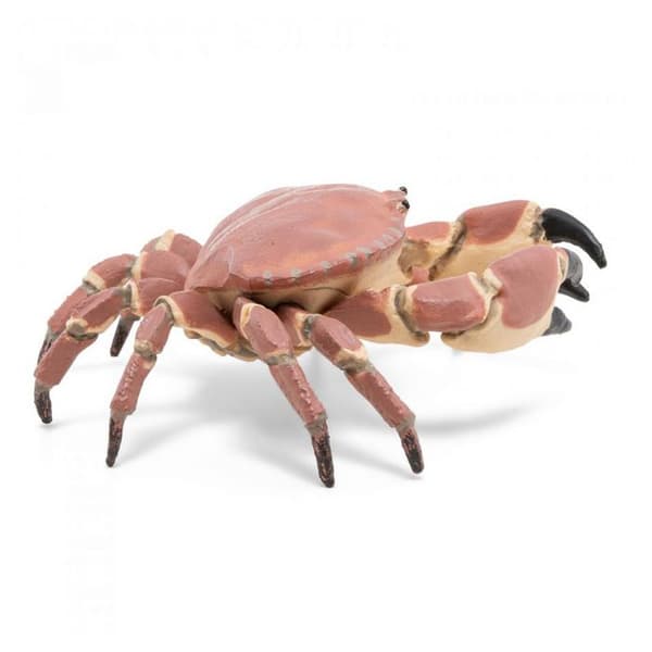 Krabbe Figur Enfärgad