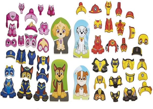 Melissa & Doug Paw Patrol Magnetisk Klæd Ud Blå