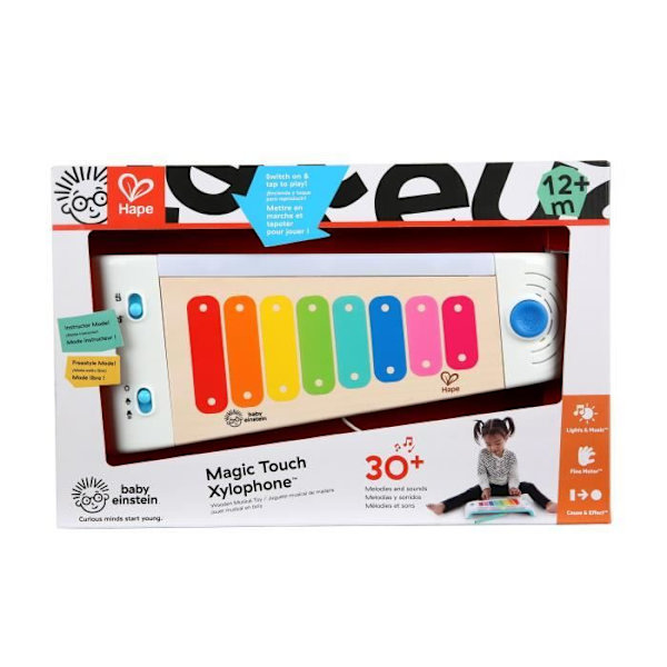 Hape - Vauvojen puinen ja elektroninen musiikkilelu Baby Einstein - Taikasävelxylofoni Flerfärgad