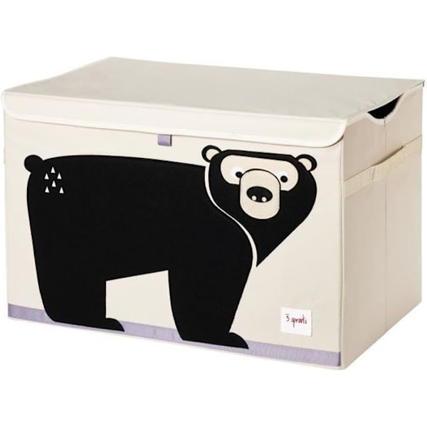 3 groddar - Bear Toy Box - ELEMENT FÖR BARN kastanj
