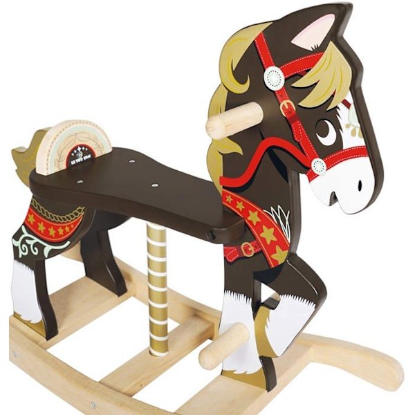 The Toy Van - Fairground Rocking Horse - JH PRODUKTER Svart