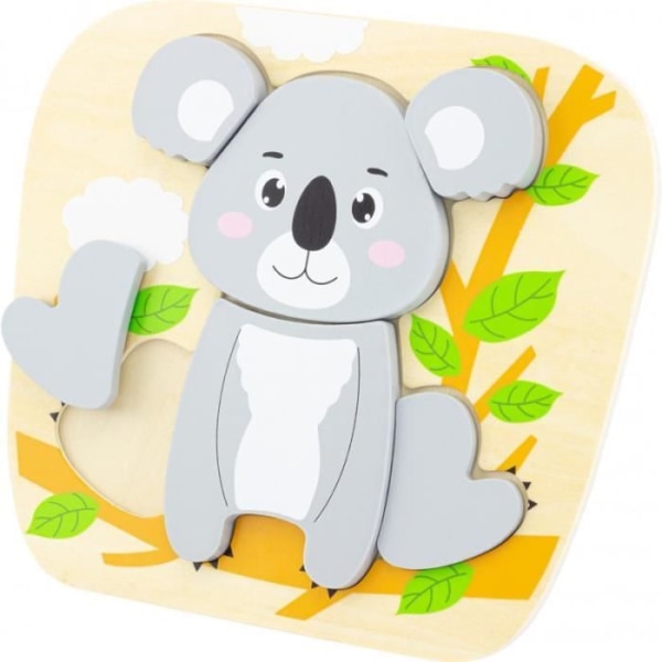 Koala träpussel - Ulysses - För barn från 12 månader och uppåt - Mindre än 100 bitar