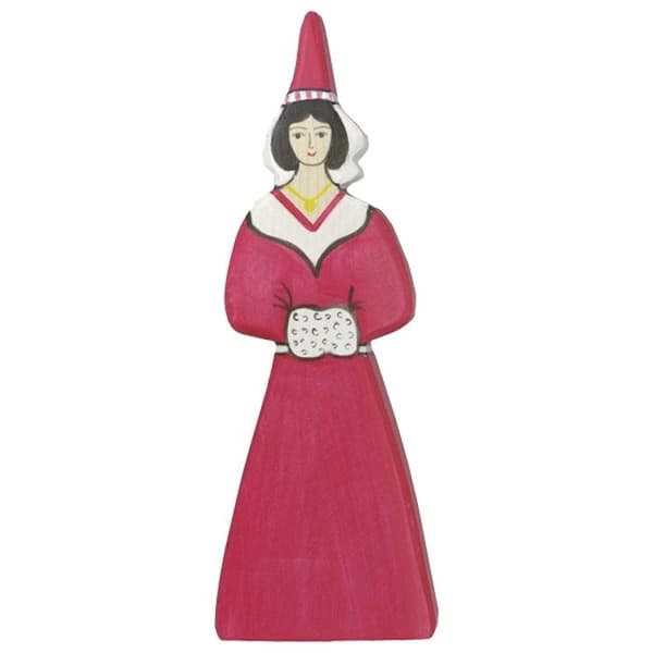 Figurine Châtelaine HOLZTIGER - Håndmalet - Til børn fra 3 år og op