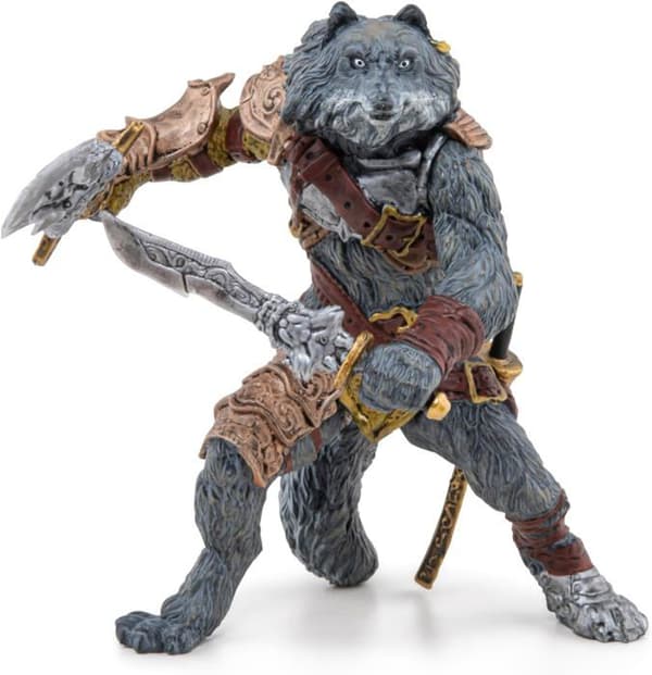 Papo - Mutant Wolf Figurine Grå