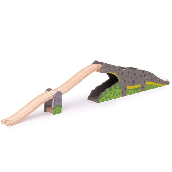 Brontosaurus bro Beige, grön och grå