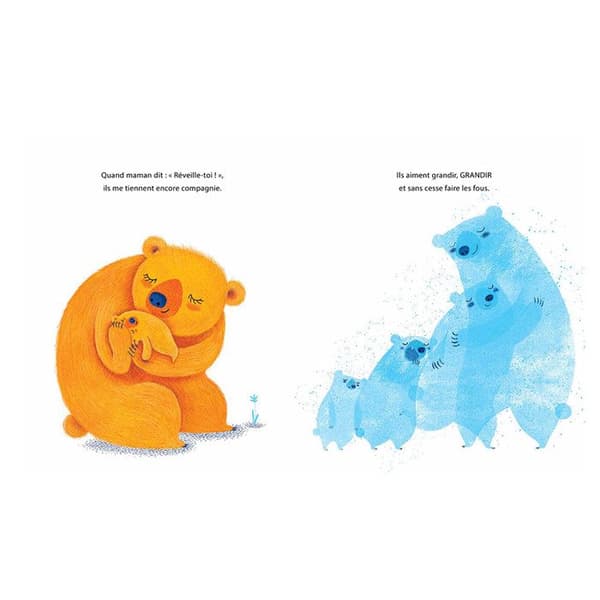 Sassi - Når jeg vågner - vække bog - multicolor