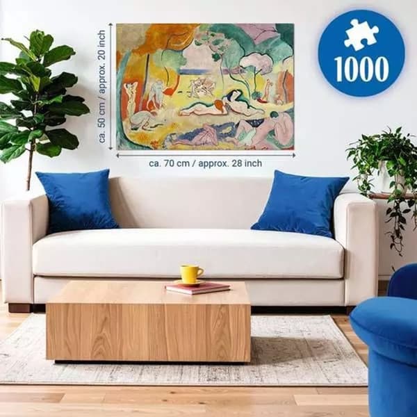 Ravensburger - Palapeli Elämän ilo Henri Matisse 1000 kpl Vit