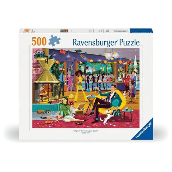 Puslespil 500 brikker: Jazzy! Vit