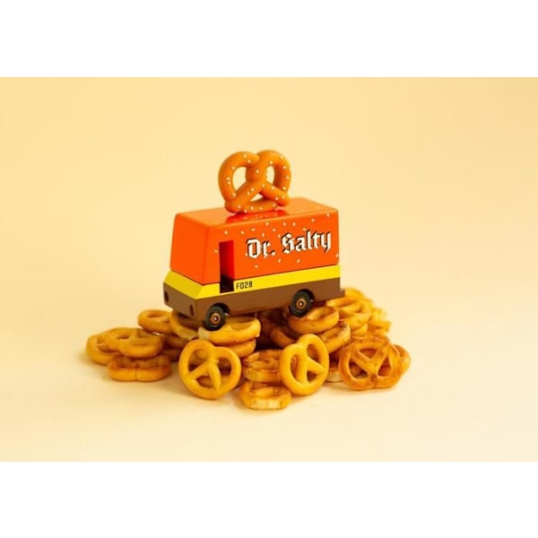 Candylab Toys - Brezeln-Van Dr Salty - DAM Orange